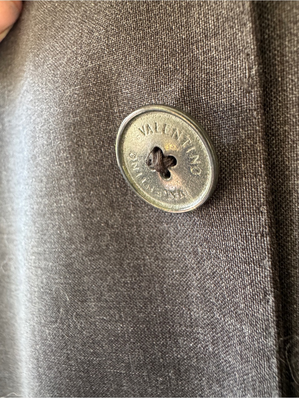VALENTINO Virgin Wool Single Breasted Two Button Suit Coat Blazer - Mens 50 (IT) - Picture 2 of 16